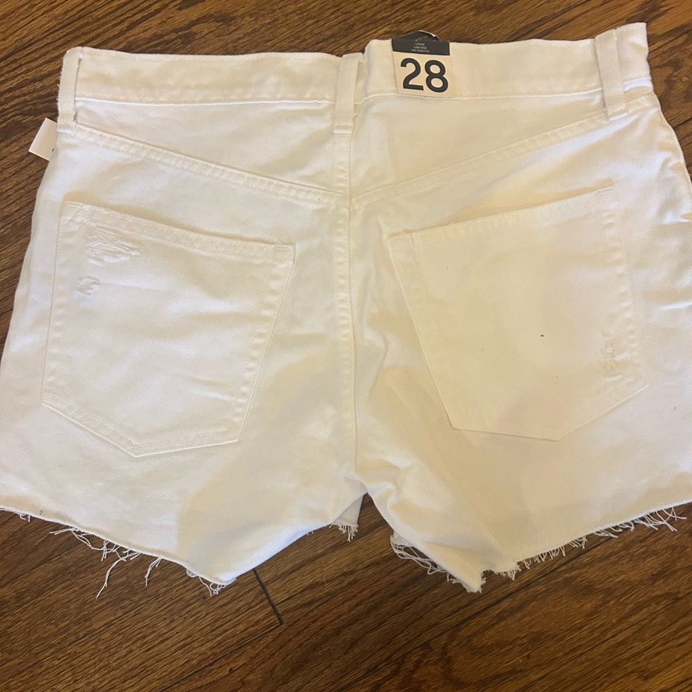 GAP White Jean Shorts for Women